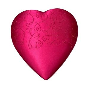 Godiva red padded heart box